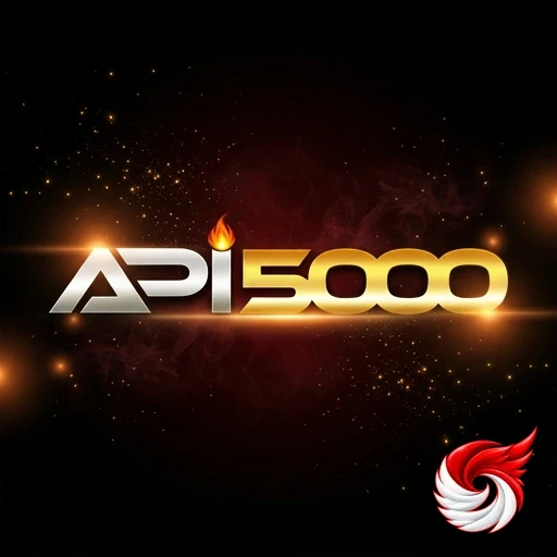 Layar panduan masuk akun api5000 setelah APK terpasang di Android